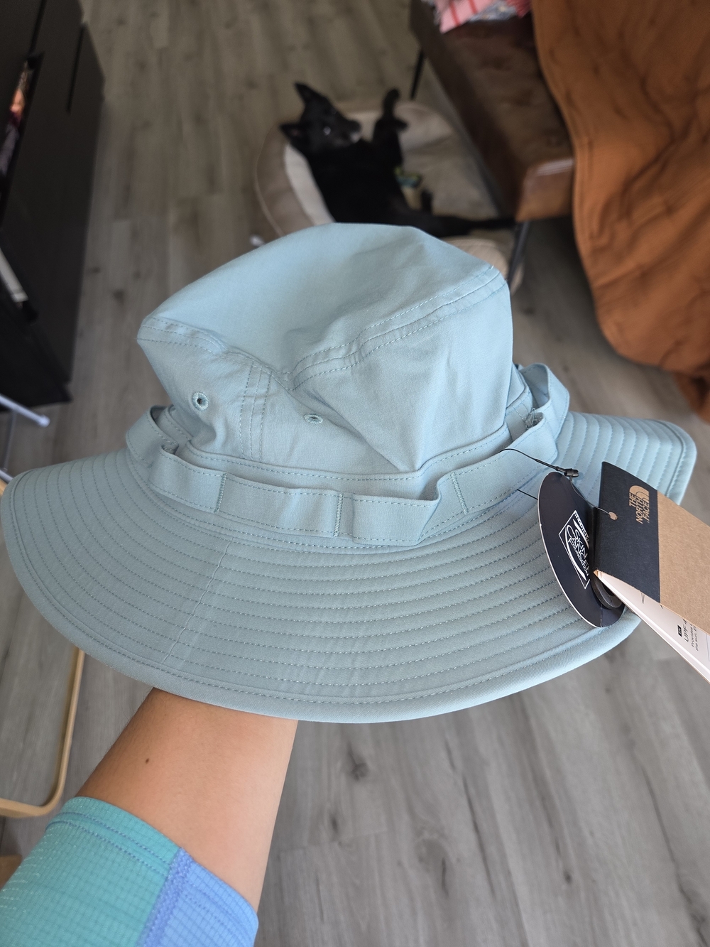 The North Face Reef Waters Brimmer Hat in Light Aqua